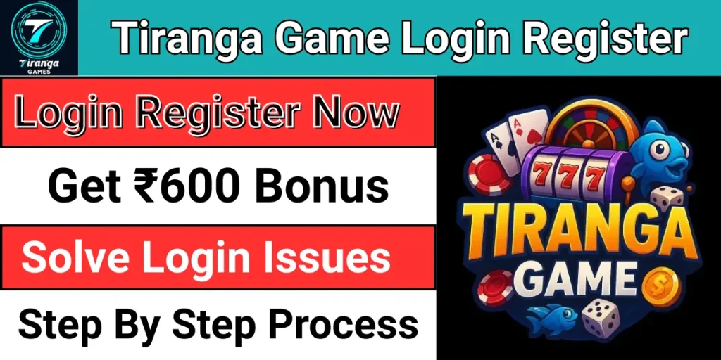 Tiranga Game Login Register